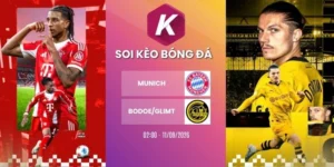 Tỷ lệ kèo Munich vs Bodo/Glimt - C1, 10/09/2026